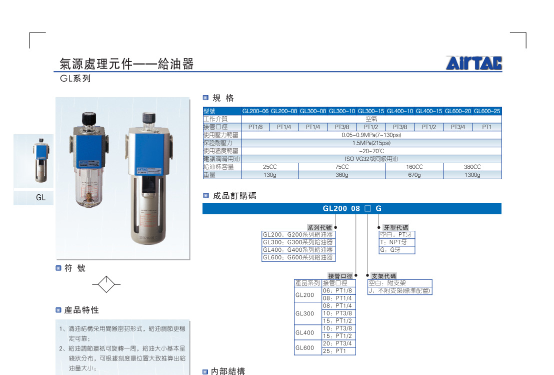 亞德客油霧器