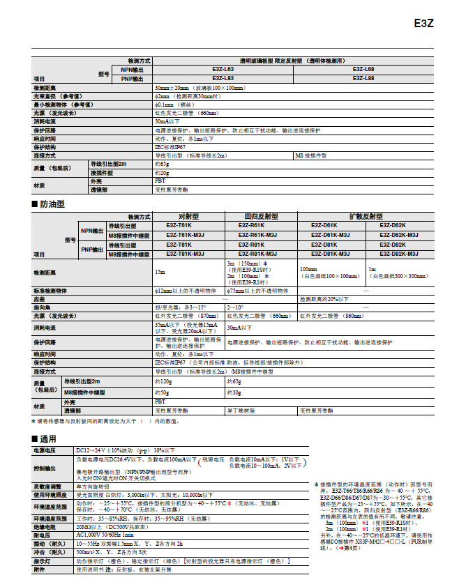 光電開關傳感器