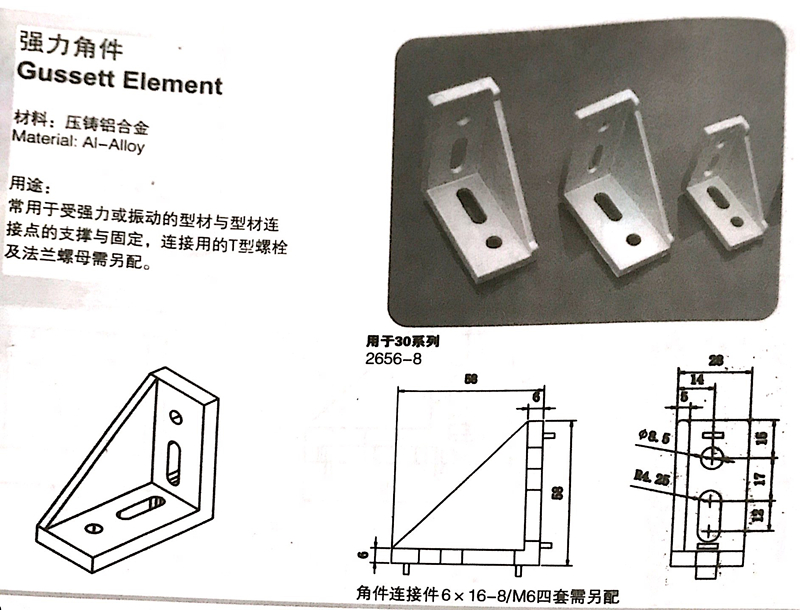 工業鋁型材配件